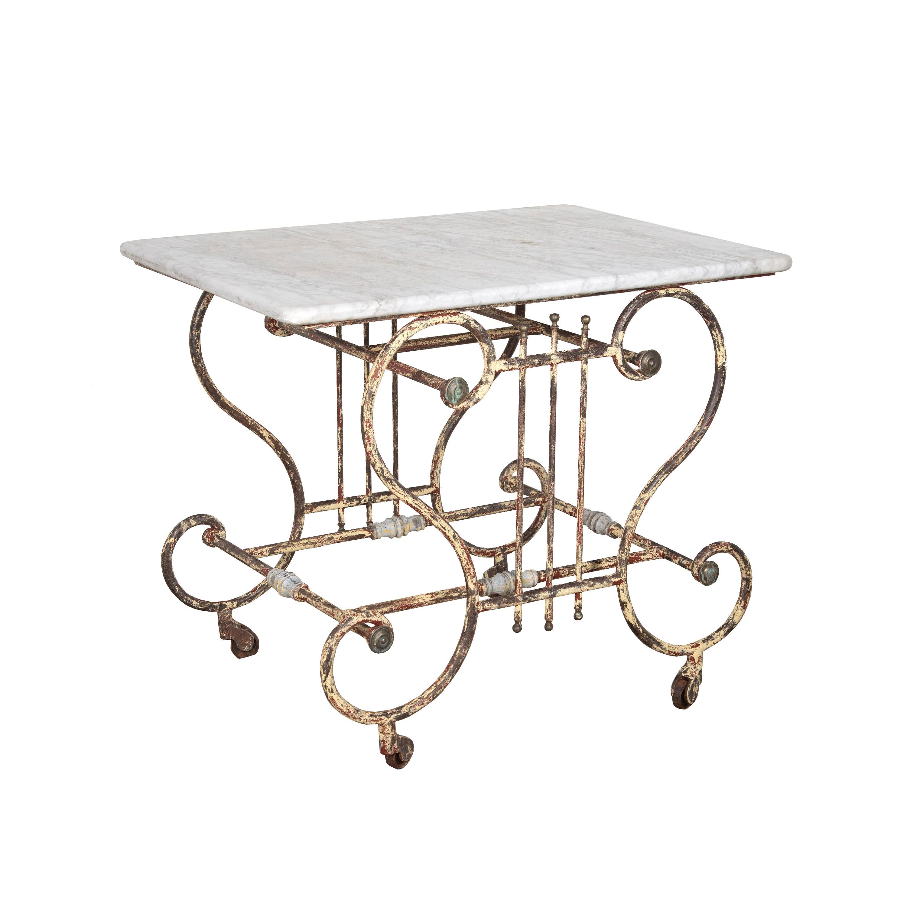 French 19th Century Swedish Patisserie Table For Sale