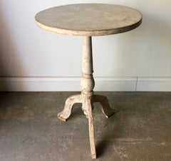 19th Century Swedish Pedestal Table