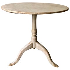19th Century Swedish Pedestal Table