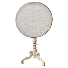 Mesa sueca de pedestal del siglo XIX