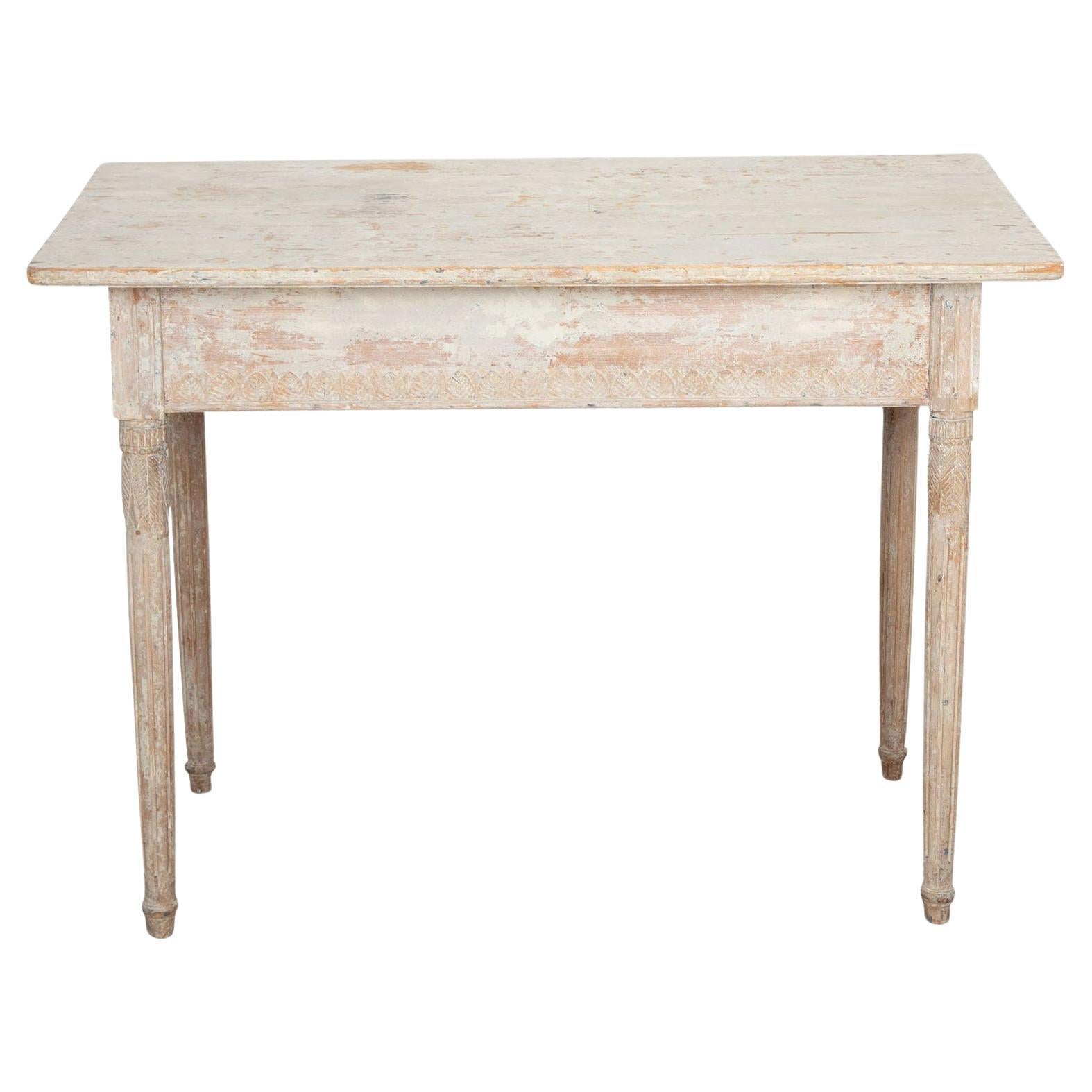 19th Century Swedish Period Gustavian console Table For Sale at 1stDibs