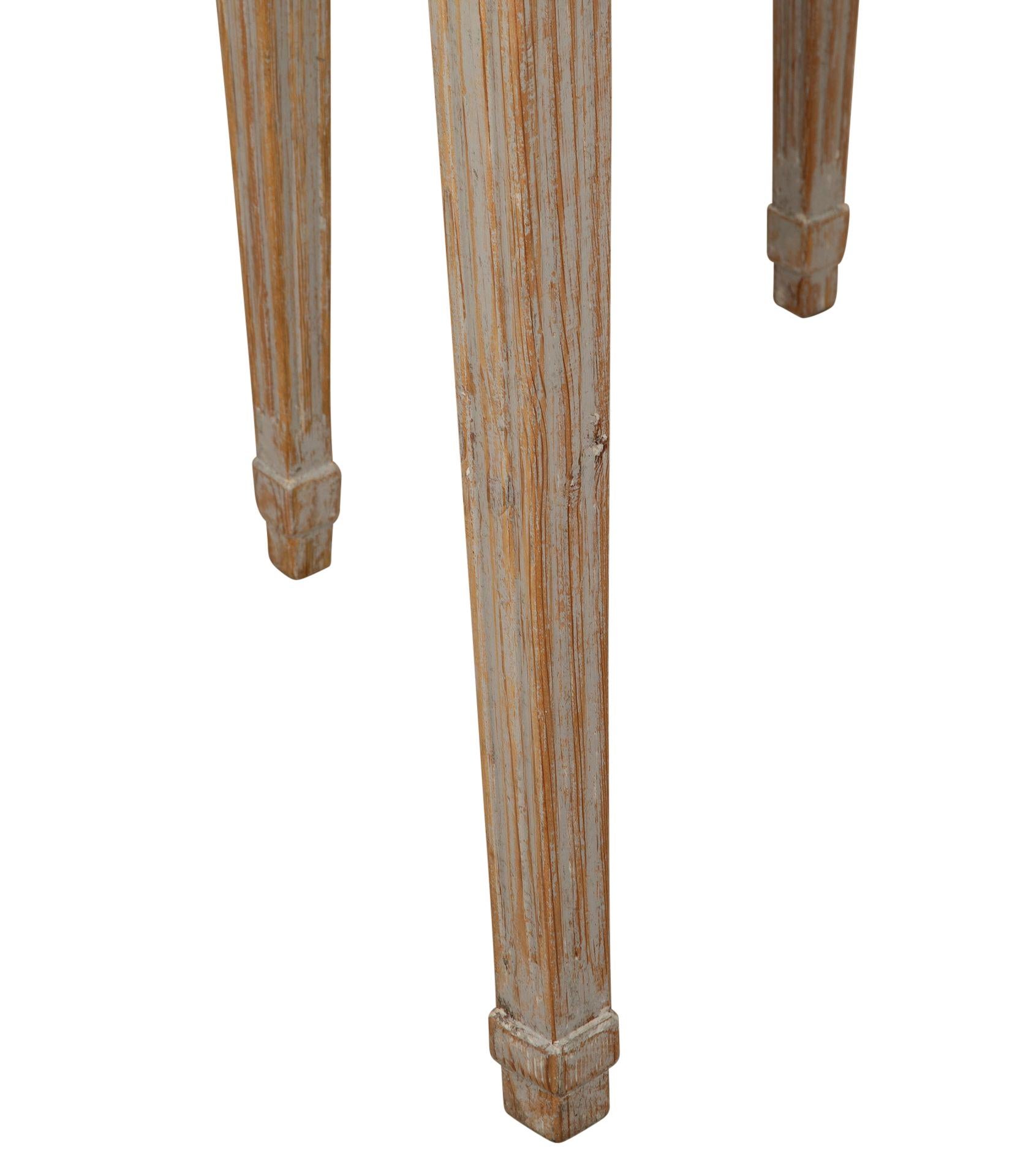 19th Century Swedish Period Gustavian Folding Card Table 4