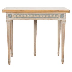 19th Century Swedish Period Gustavian Folding Card Table