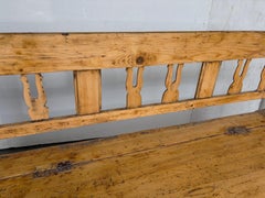 19th- Century Swedish Pine Bench