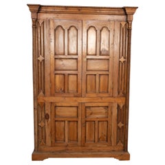 19th Century Swedish Pine Cabinet