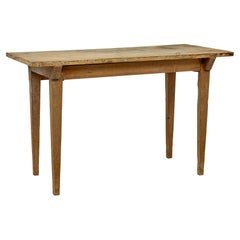 19th century Swedish pine rustic side table