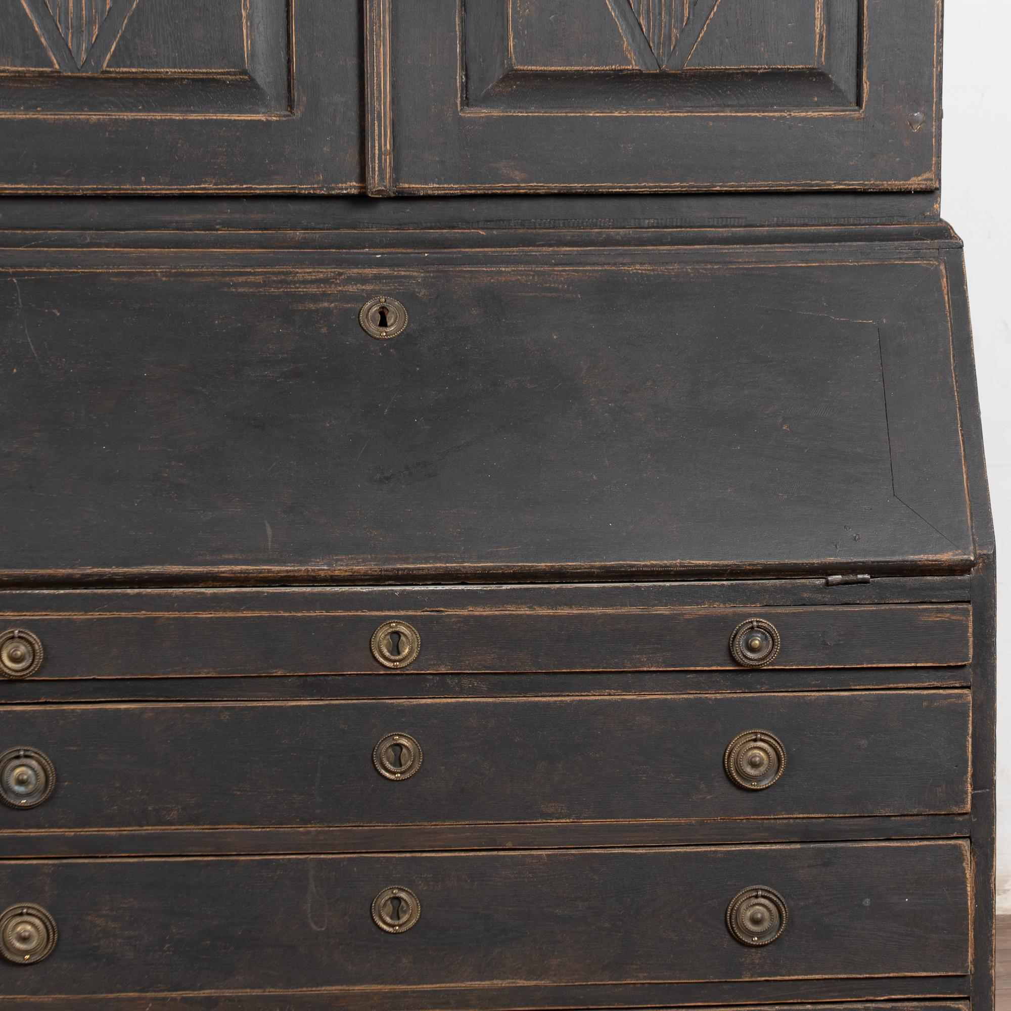 Segreteria in pino svedese del XIX secolo in vendita 5