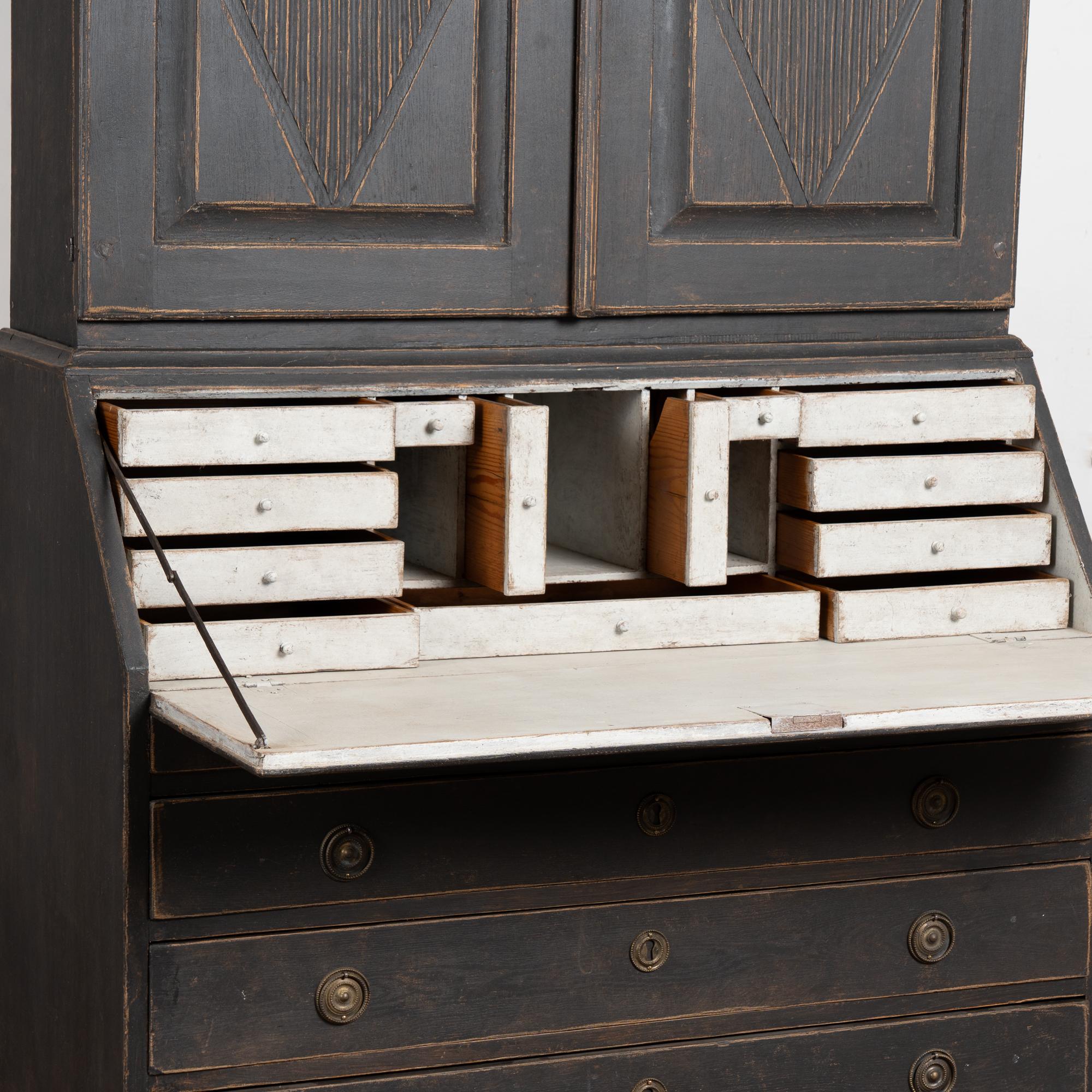 Segreteria in pino svedese del XIX secolo in vendita 1