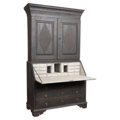 19th Century Swedish Pine Secretary Bureau