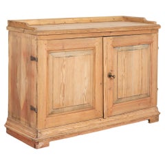 19th Century Swedish Pine Sideboard Cabinet