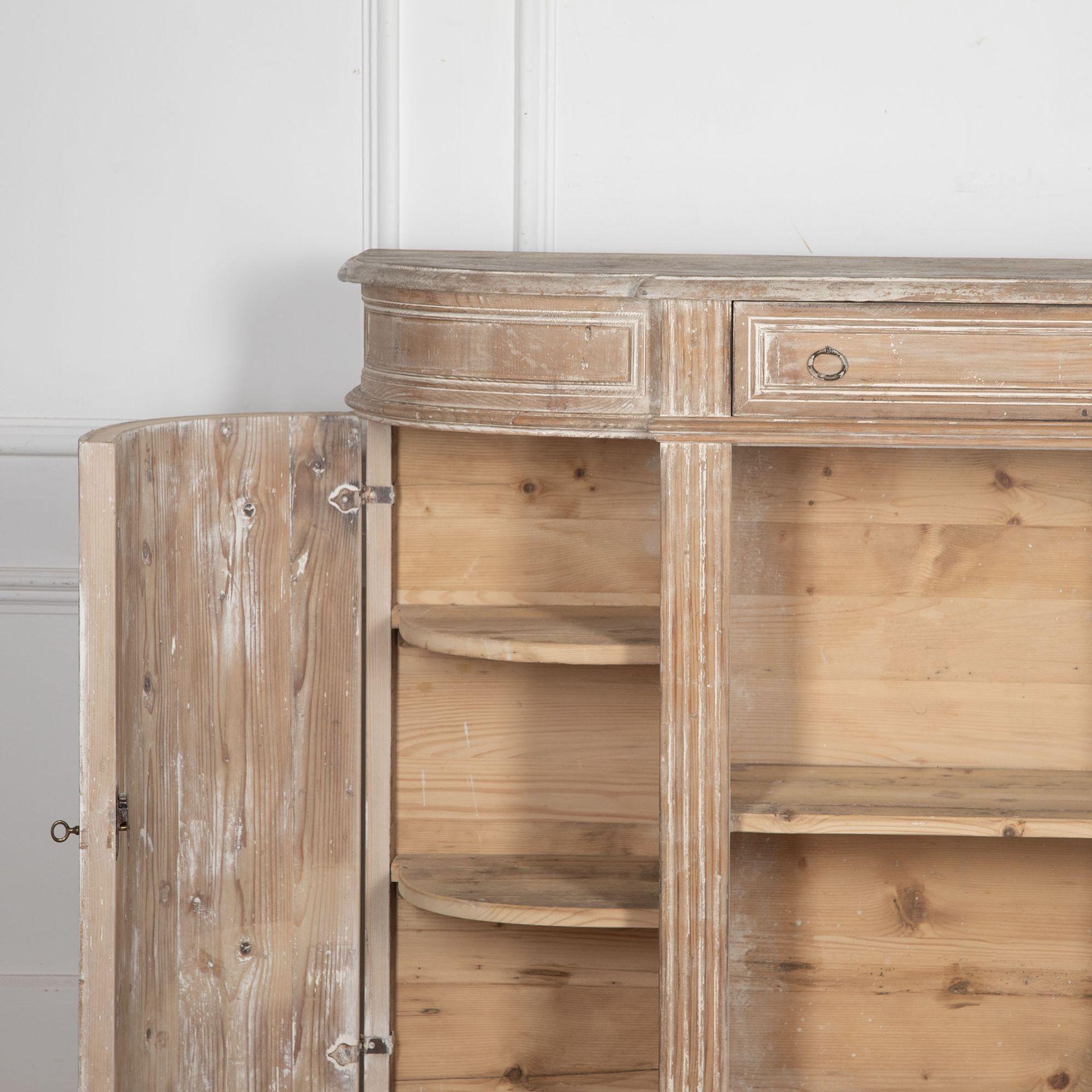19th Century Swedish Pine Sideboard 1