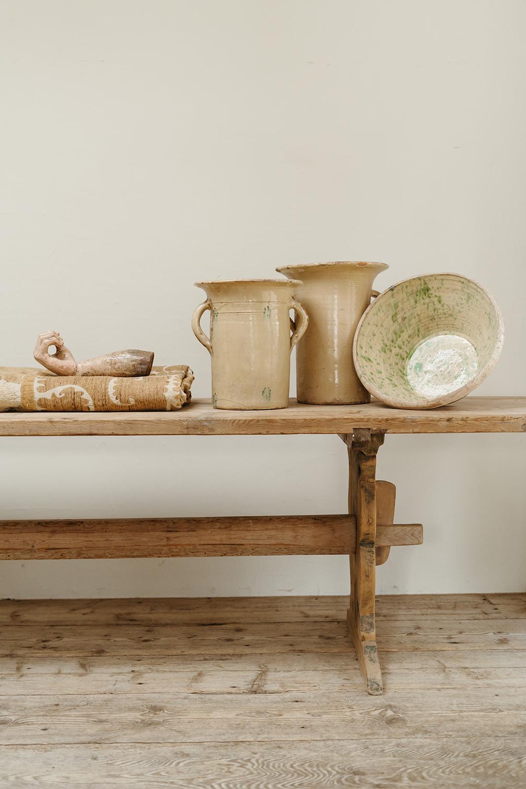 Table bock suédoise en bois de pin du 19e siècle ... en vente 6