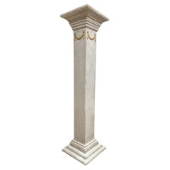 19th Century Swedish Pinewood Pedestal Gustavian Style