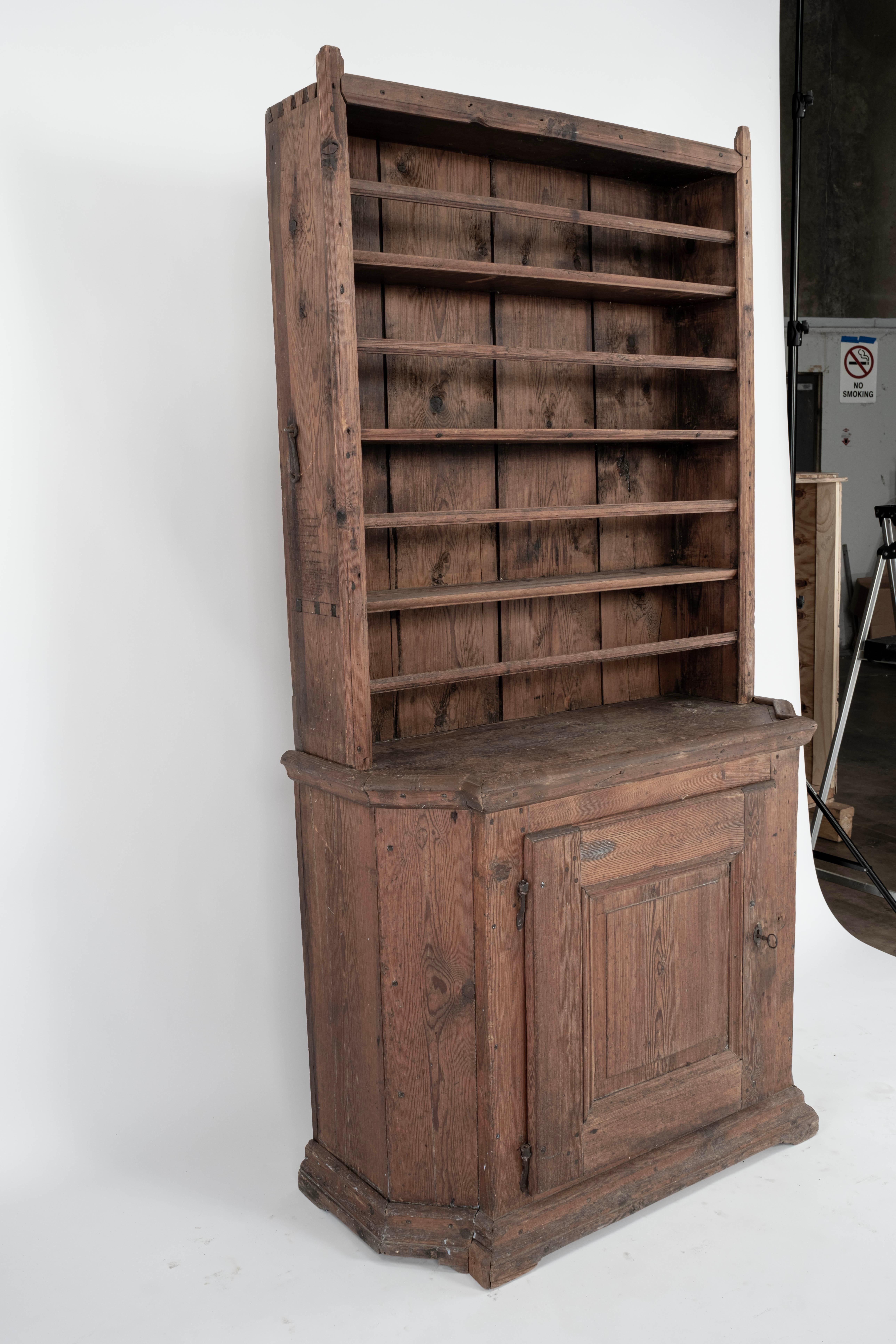 19th Century Swedish Plate Rack Cabinet For Sale 1