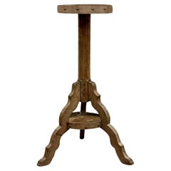 Used 19th Century Swedish Primitive Folk Art Side Table