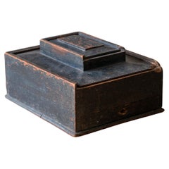 Antique 19th Century Swedish Provincial Spice Box