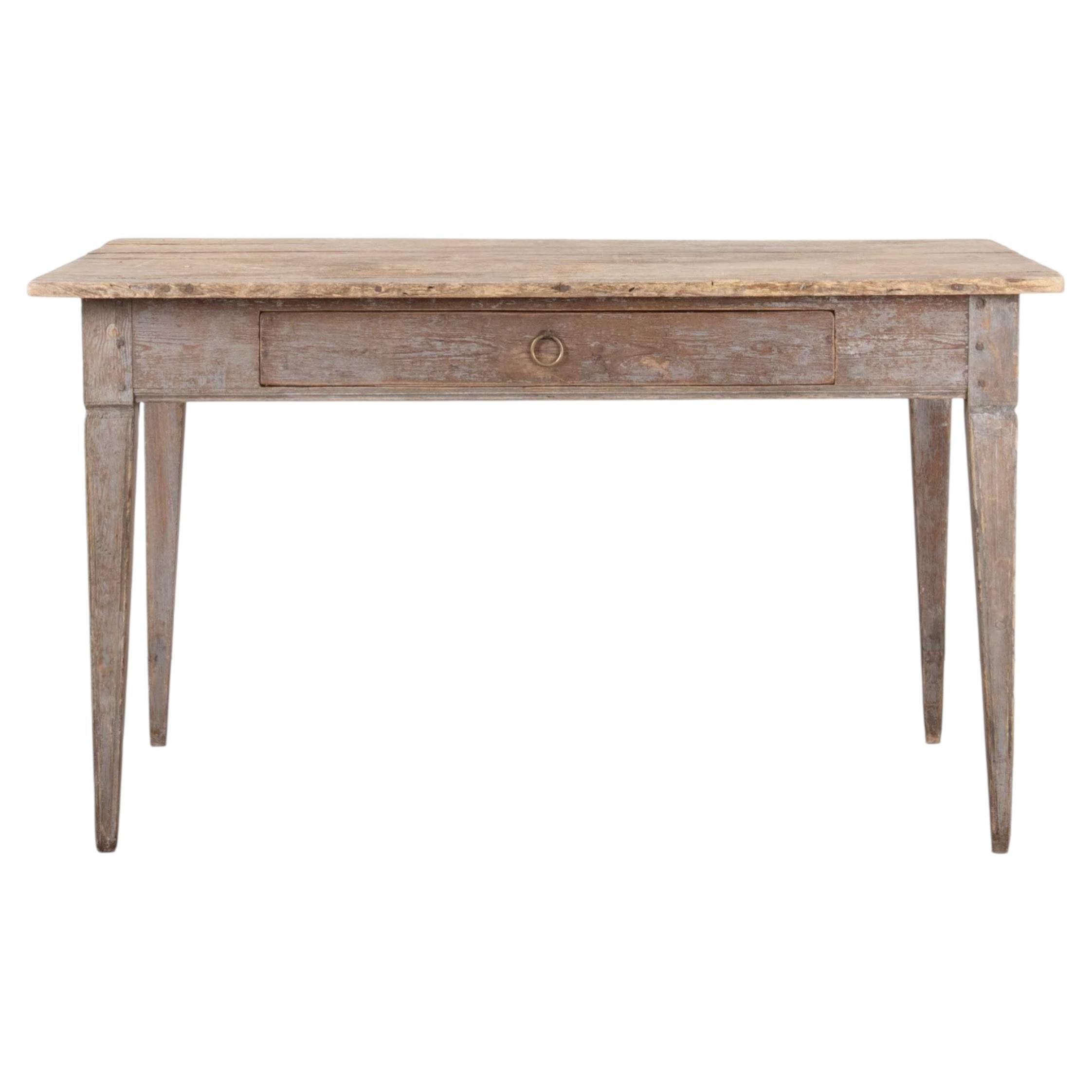 19th Century Swedish Provincial Working Table