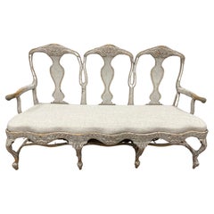 18th Century Swedish Rococo Sofa