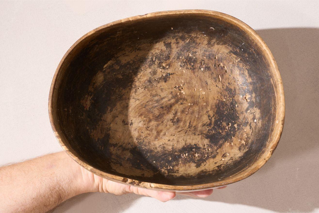 19th Century 19th century Swedish root bowl - No2 For Sale