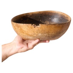 Antique 19th century Swedish root bowl - No2