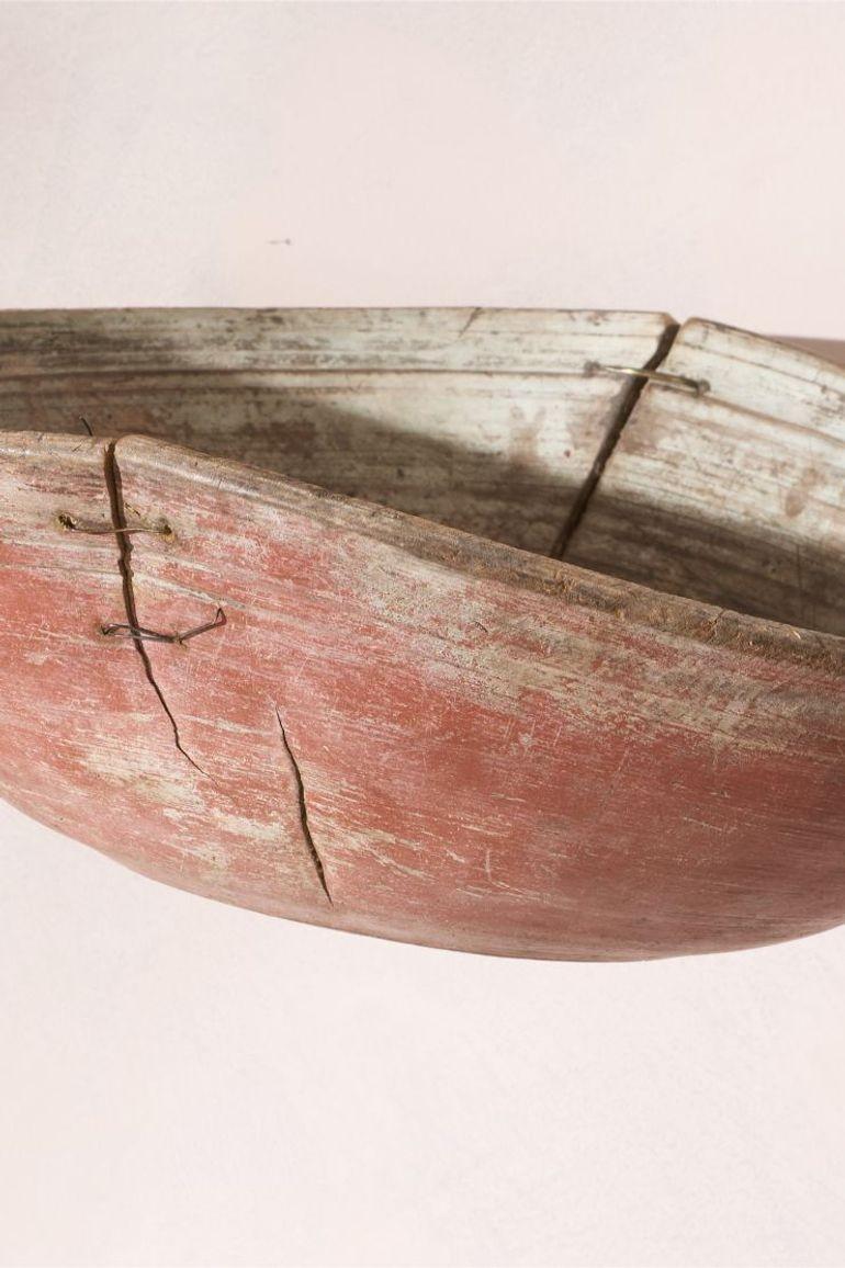 Legno massiccio Ciotola svedese del XIX secolo - No4 in vendita