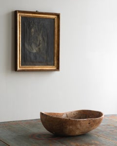 19th Century Swedish Root Wood Bowl