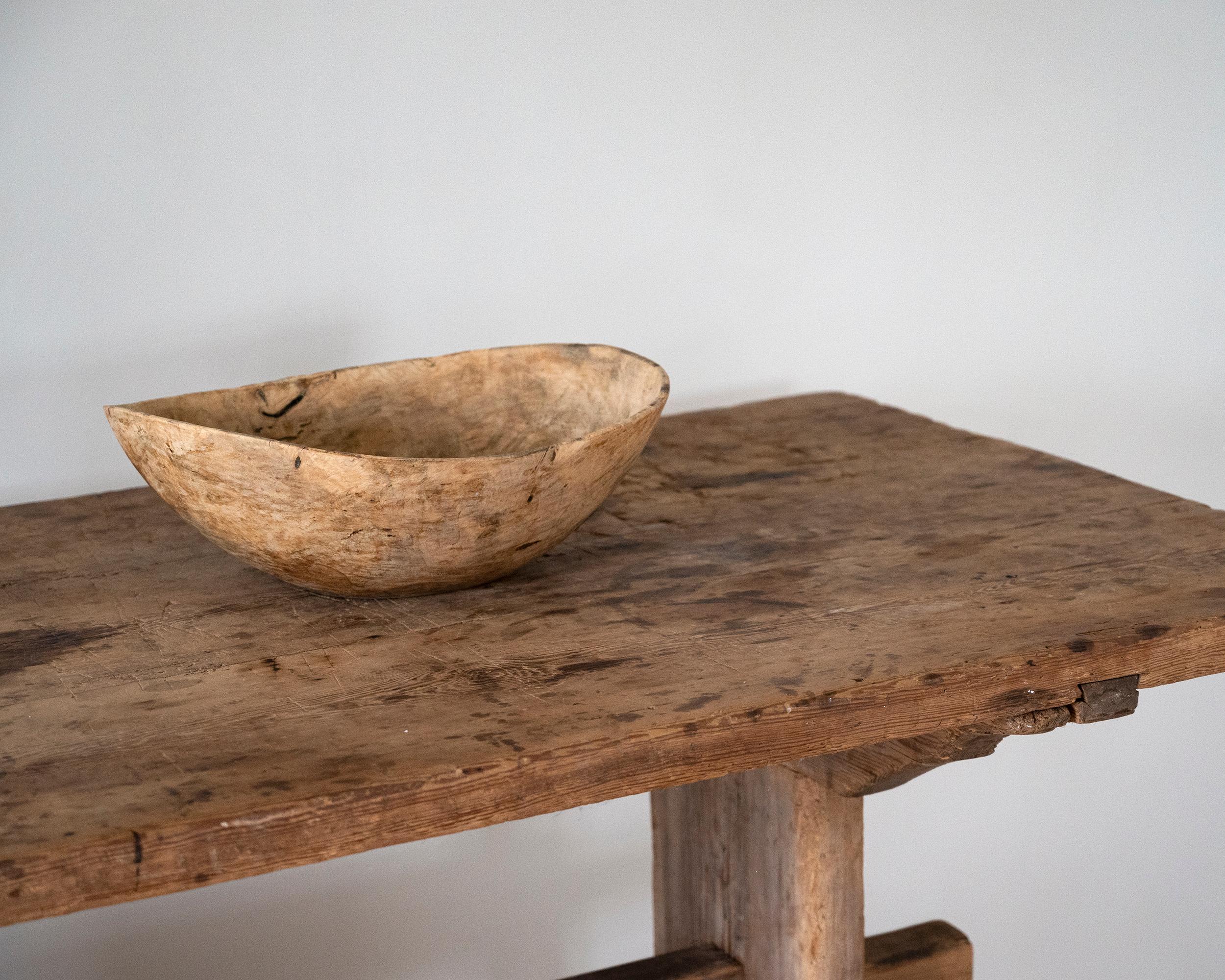 19th Century Swedish Root Wood Bowl  For Sale 1