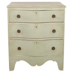 19th Century Swedish Serpentine Commode