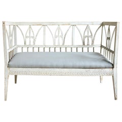 Antique 19th Century Swedish Settee