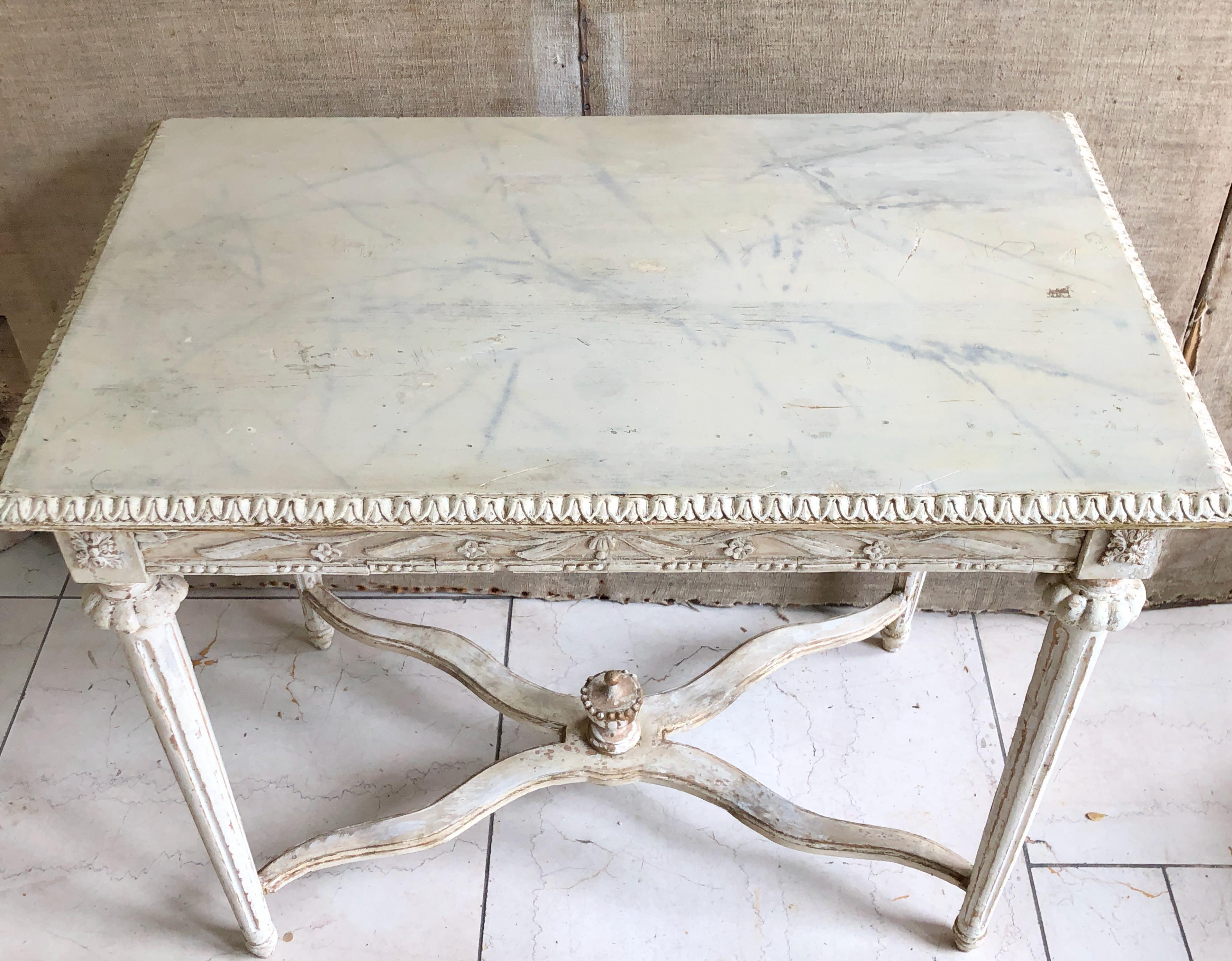 19th Century Swedish Side Table 2