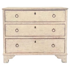 19th Century Swedish Small Chest of Drawers