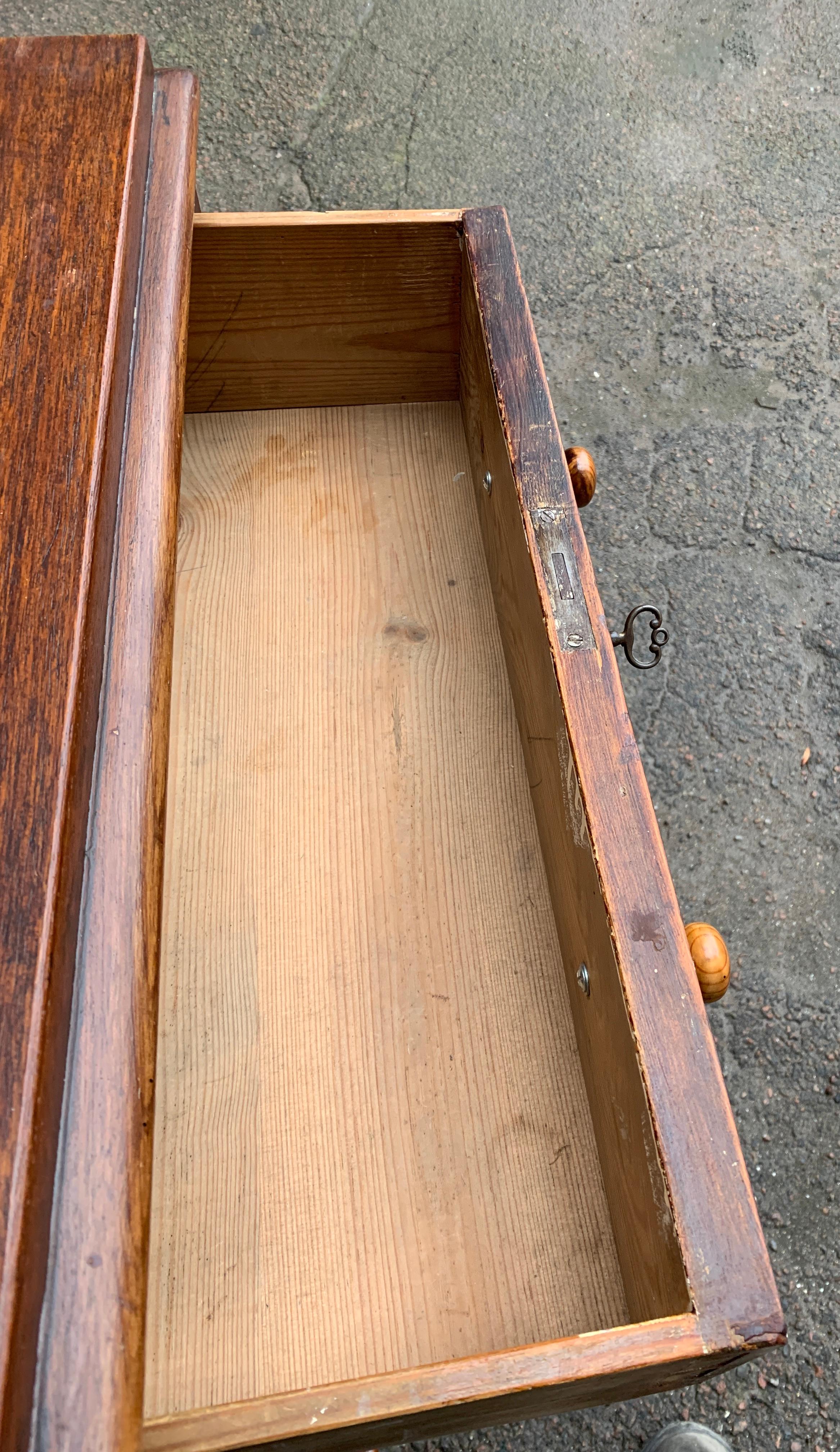 19th Century Swedish Small Chest of Drawers Nightstand 6