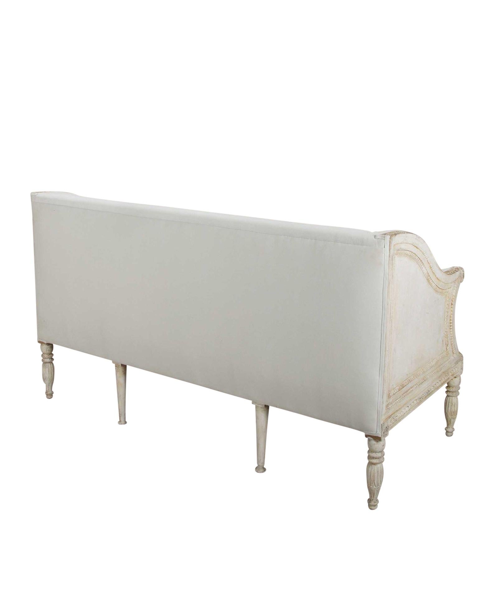 Canapé suédois du XIXe siècle à la manière d'Ephraim Ståhl en vente 3