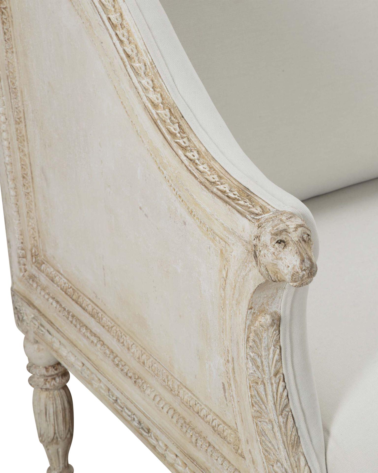 Canapé suédois du XIXe siècle à la manière d'Ephraim Ståhl en vente 4