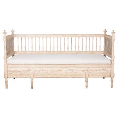 19th Century Swedish Stick Back Sofa