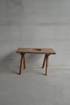 Tabouret suédois du 19e siècle