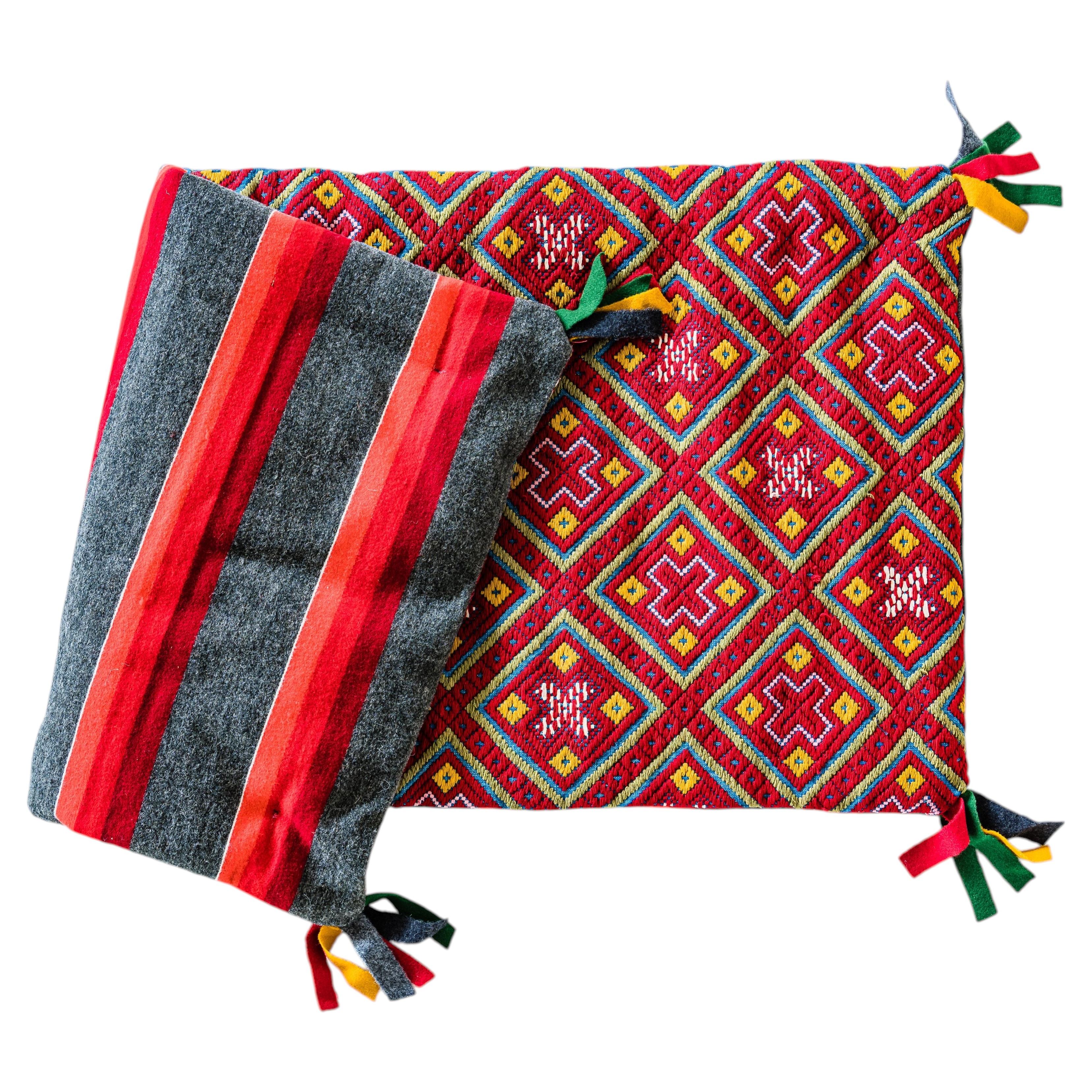 19th Century Swedish Straddle Pillow For Sale