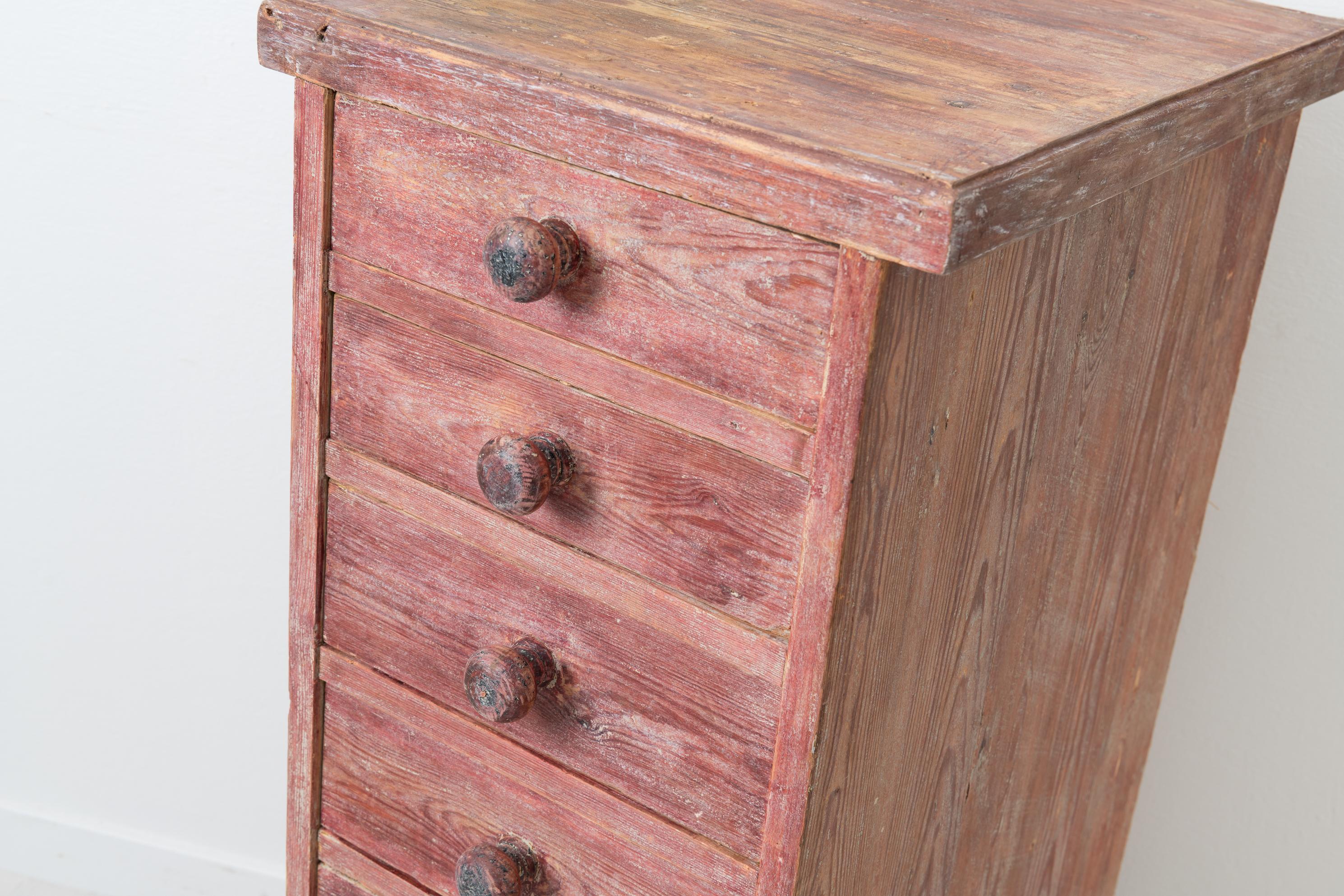 19th Century Swedish Tall Chest of Drawers For Sale 7