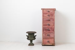 19th Century Swedish Tall Chest of Drawers