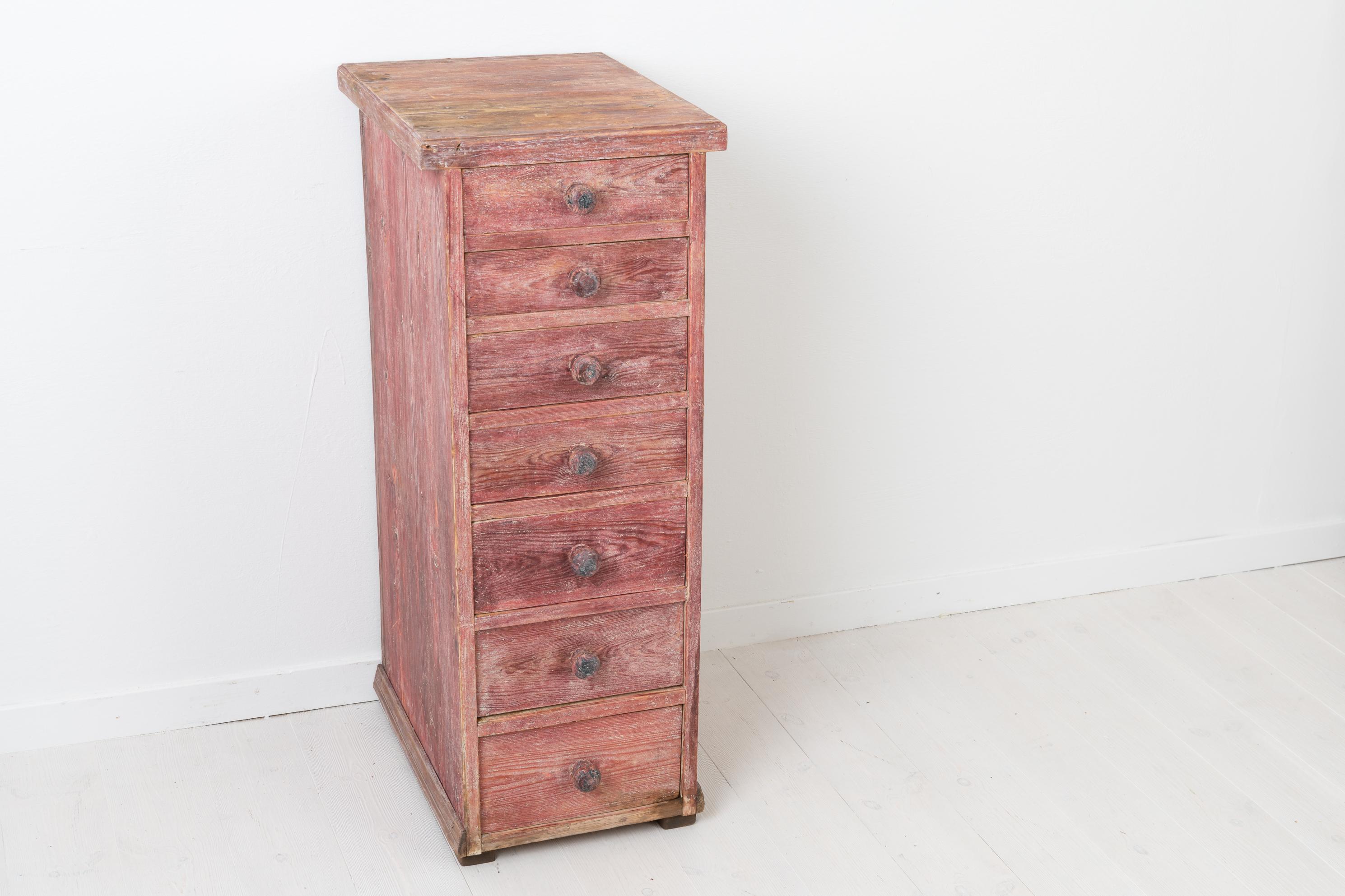 19th Century Swedish Tall Chest of Drawers For Sale 3