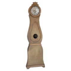 Reloj alto sueco del siglo XIX
