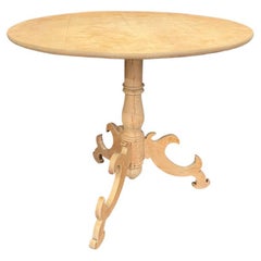 Table d'appoint suédoise du 19ème siècle à plateau basculant