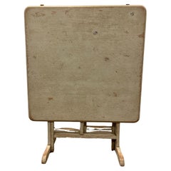 19th Century Swedish Tilt Top Gate Leg Table