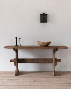 19th Century Swedish Trestle Table