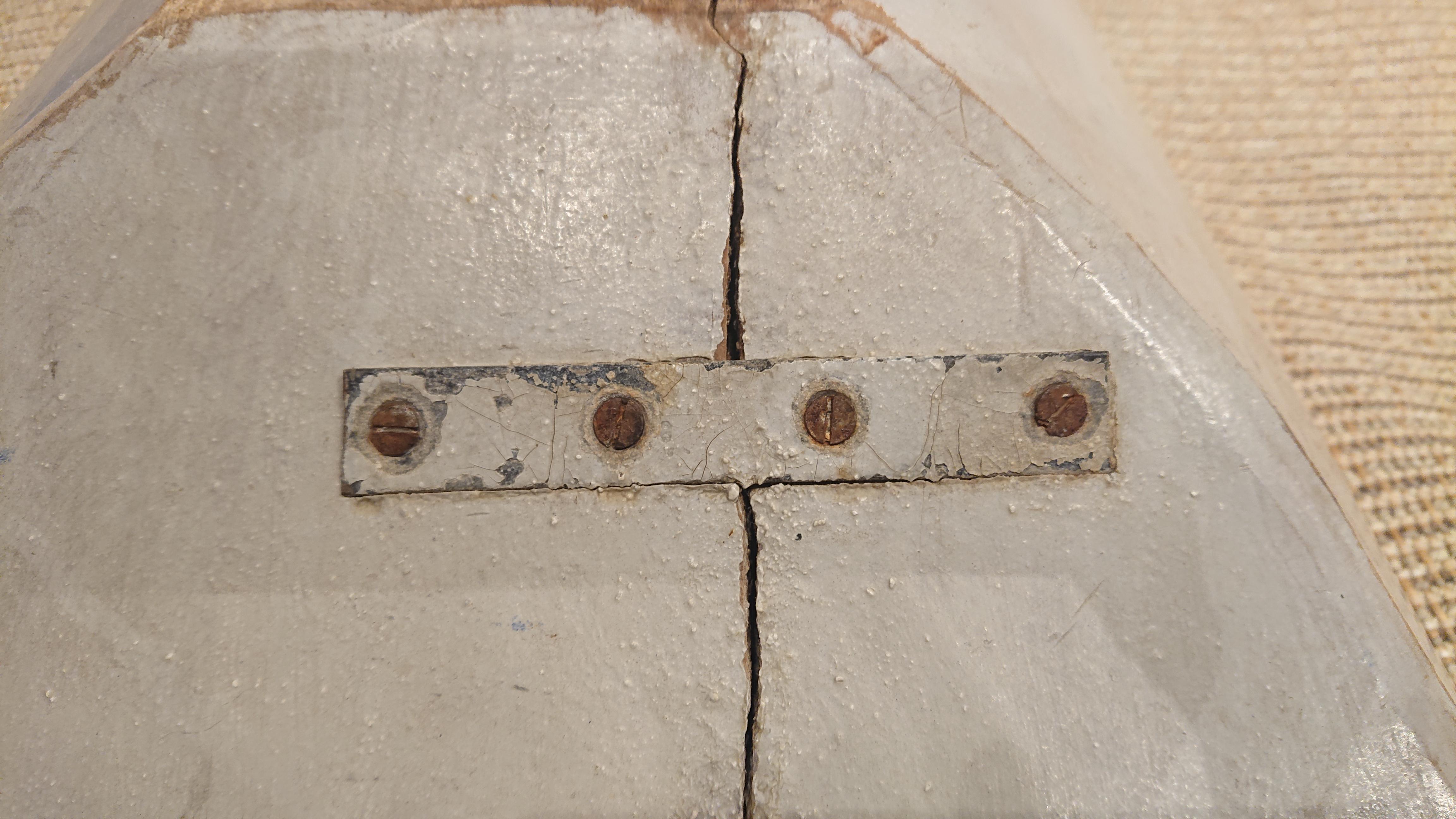 Fourchette suédoise du 19ème siècle avec peinture d'origine  de Norrbotten, Suède du Nord en vente 7