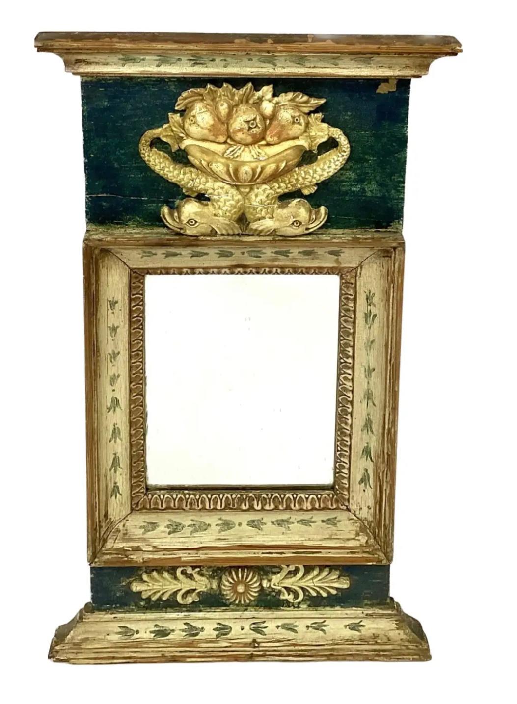 19th Century Swedish Trumeau Mirror For Sale 4