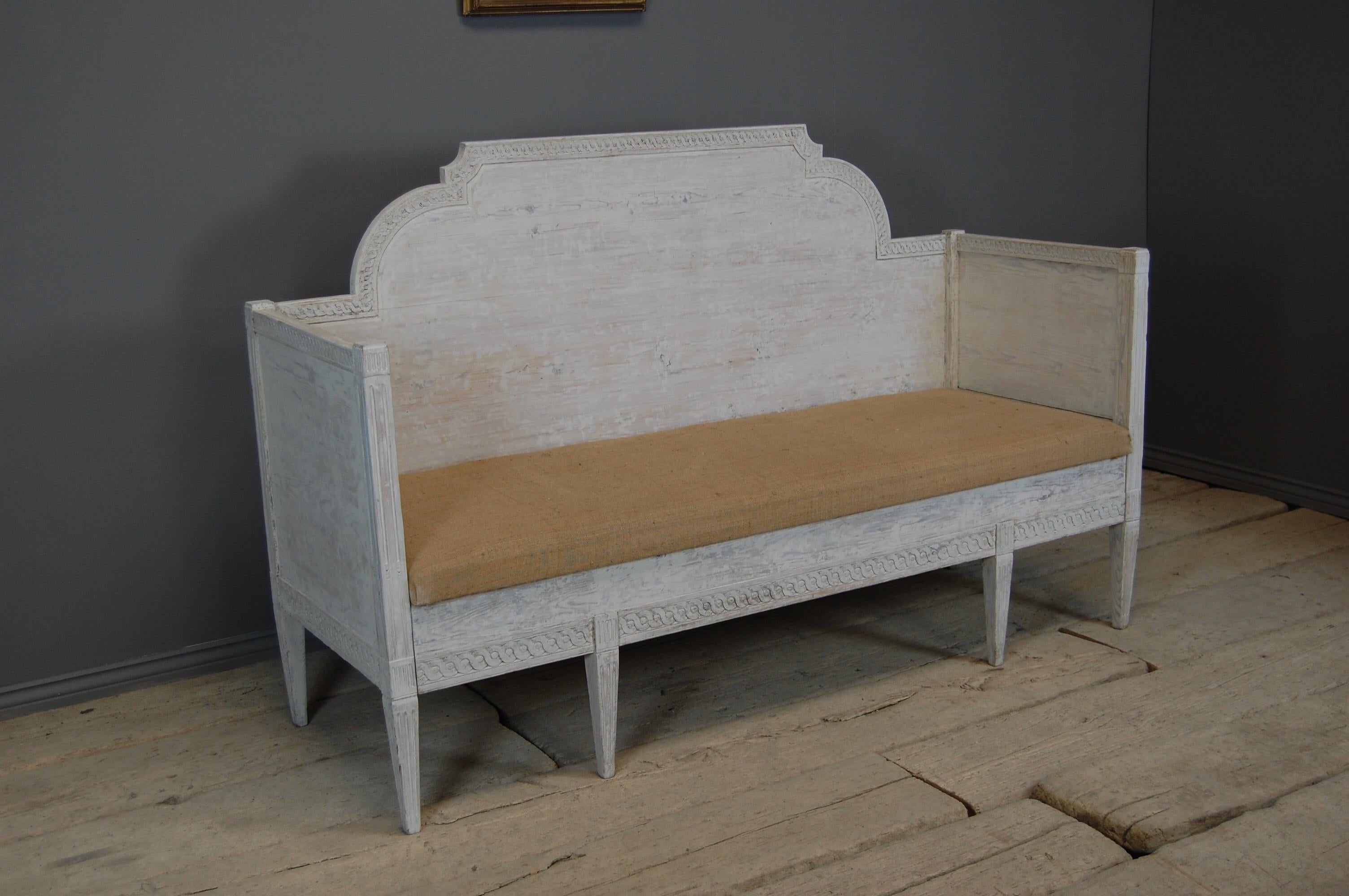 19th Century Swedish Trundle Sofa or Daybed 3