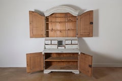 19th Century Swedish Two-part Secretaire Circa 1810