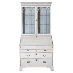 19th Century Swedish Two-part Secretary Circa 1820