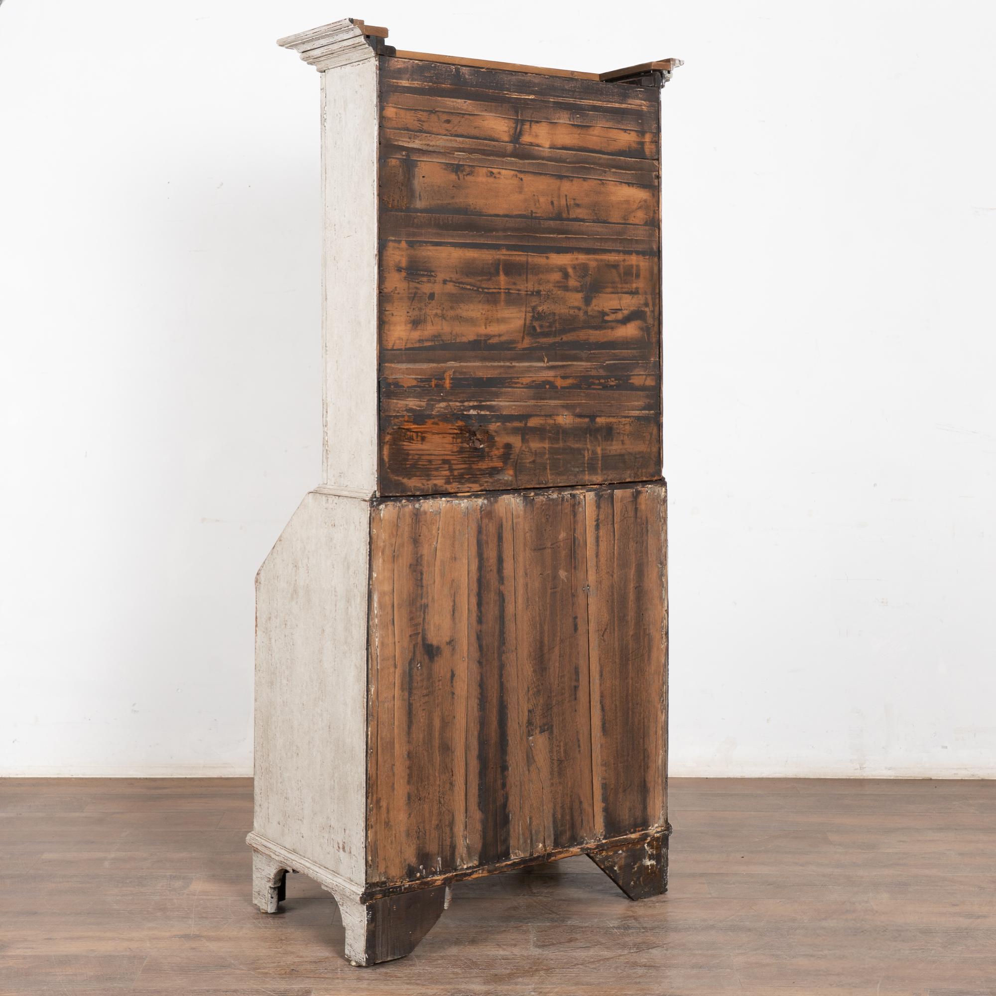 Quercia Segretaria svedese del 19° secolo in Oak Oak bianco Gustavo in vendita